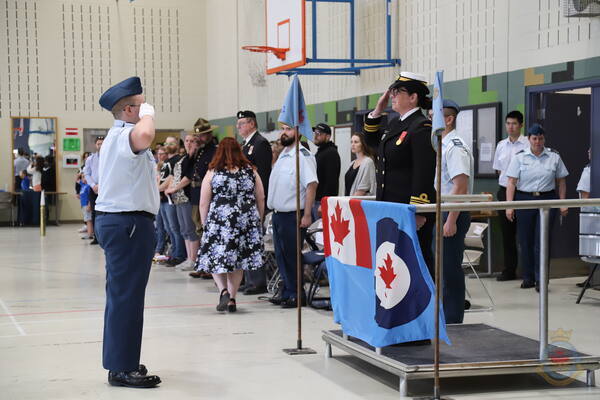Annual Ceremonial Review, 12 Edmonton Royal Canadian Air Cadets