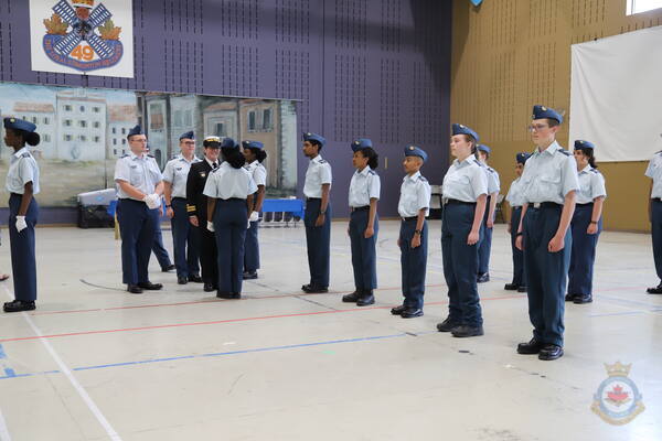 Annual Ceremonial Review, 12 Edmonton Royal Canadian Air Cadets