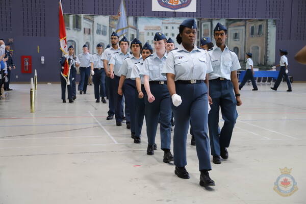 Annual Ceremonial Review, 12 Edmonton Royal Canadian Air Cadets