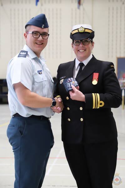 Annual Ceremonial Review, 12 Edmonton Royal Canadian Air Cadets