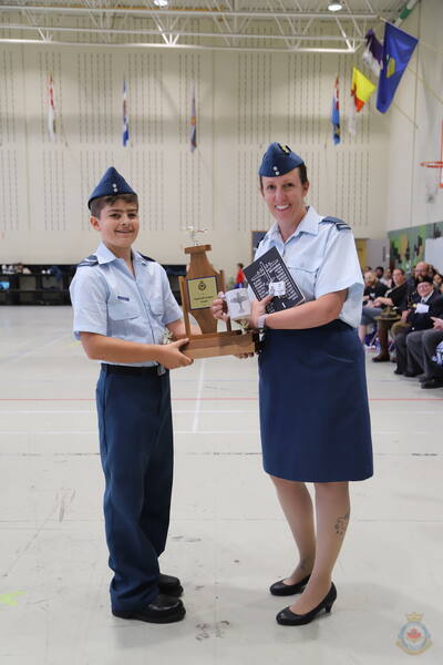 Annual Ceremonial Review, 12 Edmonton Royal Canadian Air Cadets