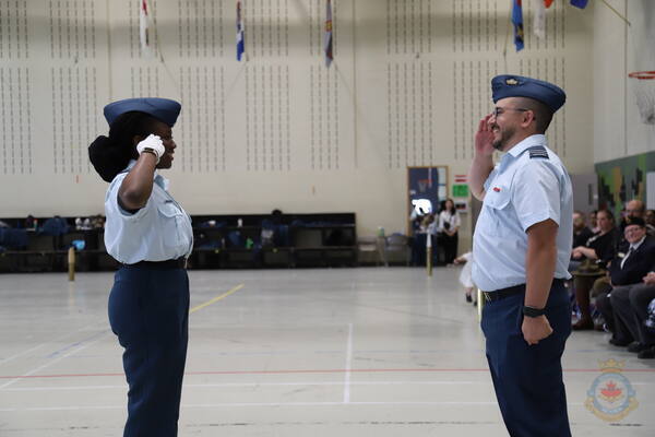 Annual Ceremonial Review, 12 Edmonton Royal Canadian Air Cadets