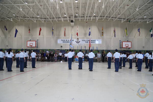 Annual Ceremonial Review, 12 Edmonton Royal Canadian Air Cadets