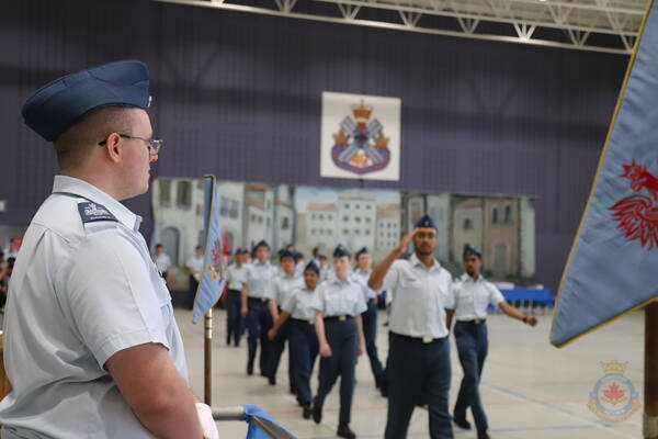 Annual Ceremonial Review, 12 Edmonton Royal Canadian Air Cadets