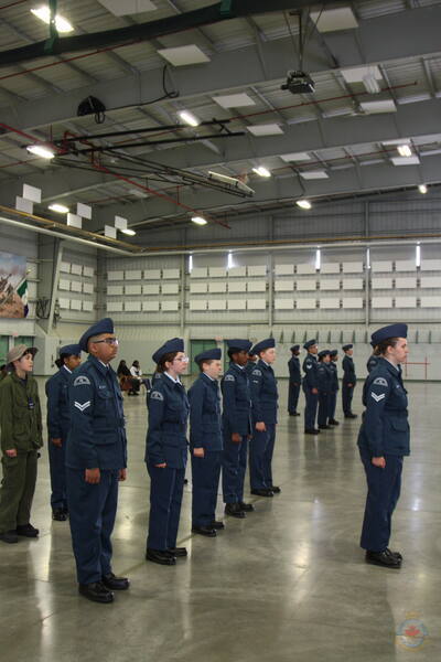 Annual Ceremonial Review, 12 Edmonton Royal Canadian Air Cadets
