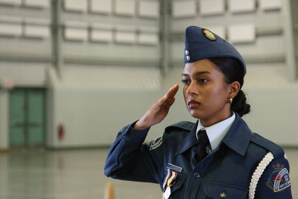 Annual Ceremonial Review, 12 Edmonton Royal Canadian Air Cadets