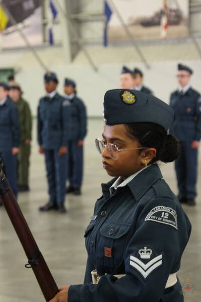 Annual Ceremonial Review, 12 Edmonton Royal Canadian Air Cadets