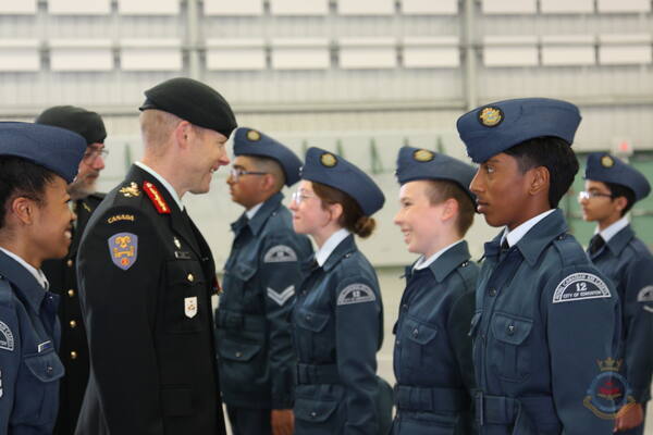 Annual Ceremonial Review, 12 Edmonton Royal Canadian Air Cadets