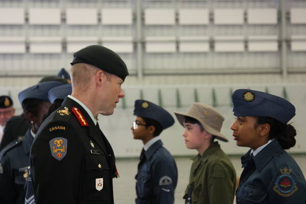 Annual Ceremonial Review, 12 Edmonton Royal Canadian Air Cadets