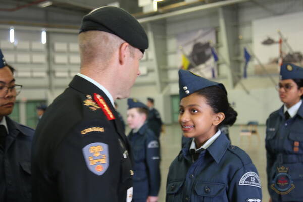 Annual Ceremonial Review, 12 Edmonton Royal Canadian Air Cadets
