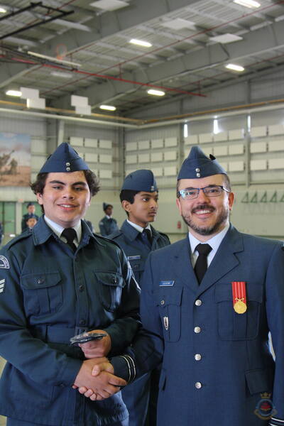 Annual Ceremonial Review, 12 Edmonton Royal Canadian Air Cadets