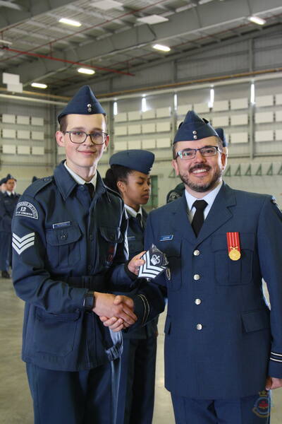 Annual Ceremonial Review, 12 Edmonton Royal Canadian Air Cadets