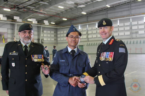 Annual Ceremonial Review, 12 Edmonton Royal Canadian Air Cadets
