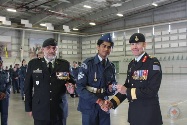 Annual Ceremonial Review, 12 Edmonton Royal Canadian Air Cadets