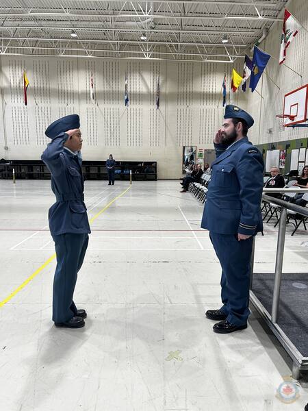 Annual Ceremonial Review, 12 Edmonton Royal Canadian Air Cadets