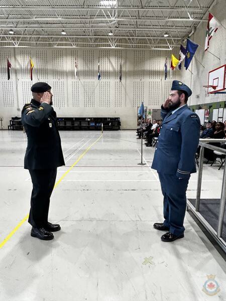 Annual Ceremonial Review, 12 Edmonton Royal Canadian Air Cadets
