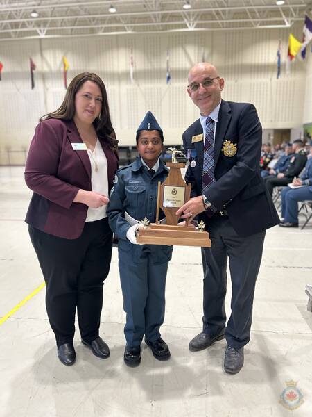Annual Ceremonial Review, 12 Edmonton Royal Canadian Air Cadets