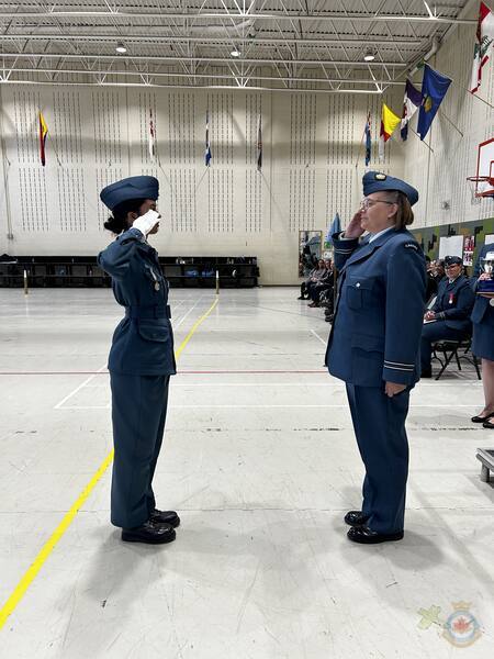 Annual Ceremonial Review, 12 Edmonton Royal Canadian Air Cadets