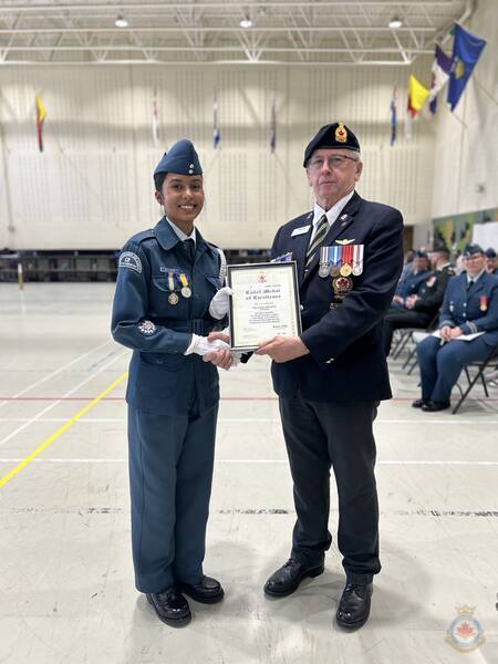 Annual Ceremonial Review, 12 Edmonton Royal Canadian Air Cadets