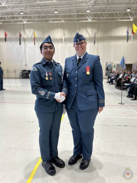 Annual Ceremonial Review, 12 Edmonton Royal Canadian Air Cadets
