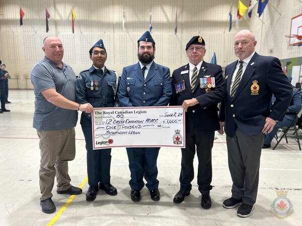 Annual Ceremonial Review, 12 Edmonton Royal Canadian Air Cadets