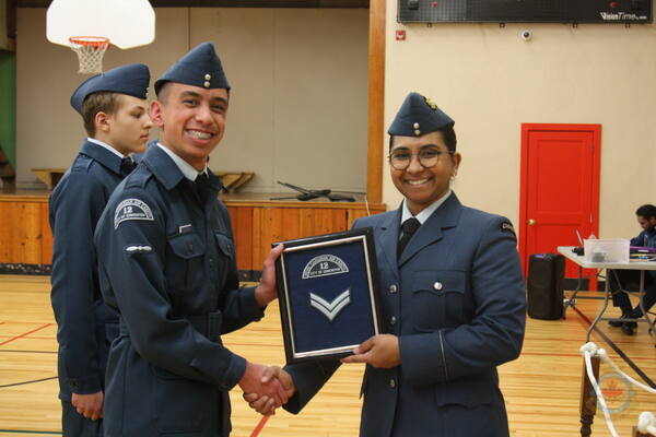 CO's Parades, 12 Edmonton Royal Canadian Air Cadets