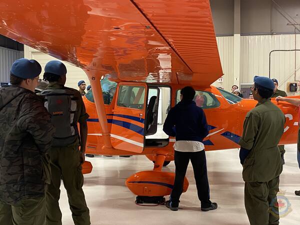 Museum Visit, 12 Edmonton Royal Canadian Air Cadets