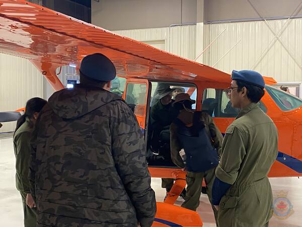 Museum Visit, 12 Edmonton Royal Canadian Air Cadets