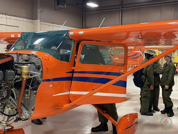 Museum Visit, 12 Edmonton Royal Canadian Air Cadets