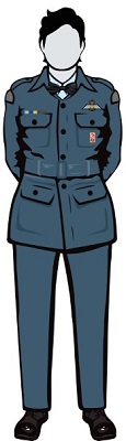 Air cadet in C2 Mess dress