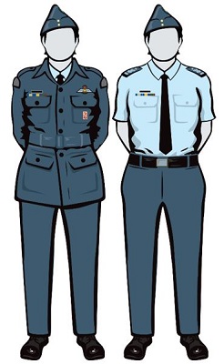 Air cadet in C3 Service dress